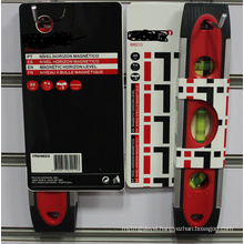 Topedo Spirit Level with 3vails (700108-red)